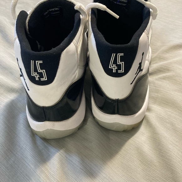 Mens Jordan 11 Retro Concorde 2018 Size 10.5 378037-100 #45 - Picture 6 of 6